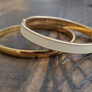 Kate Spade Gold Bangle Bracelets